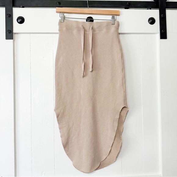 Frank & Eileen Donegal Unforgettable Skirt Triple Fleece Sand Size Small - Picture 2 of 7